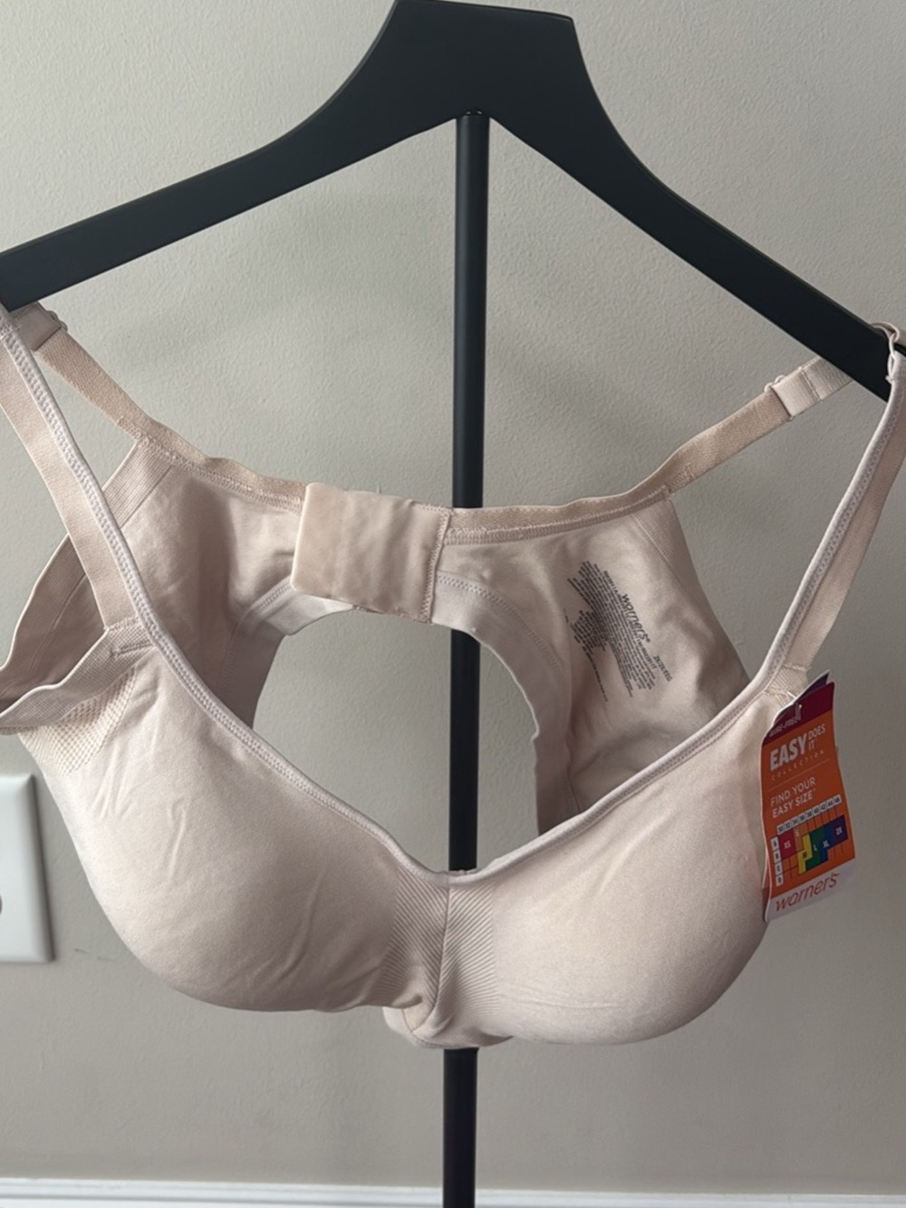 Warner's Nude Seamless Full-Coverage Support Bra XXL